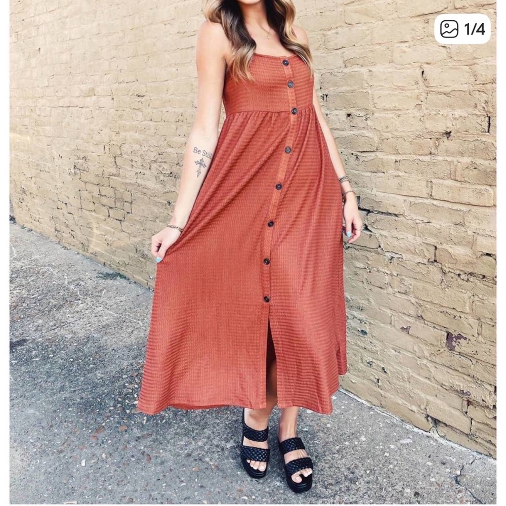 Sanctuary earthy midi dress